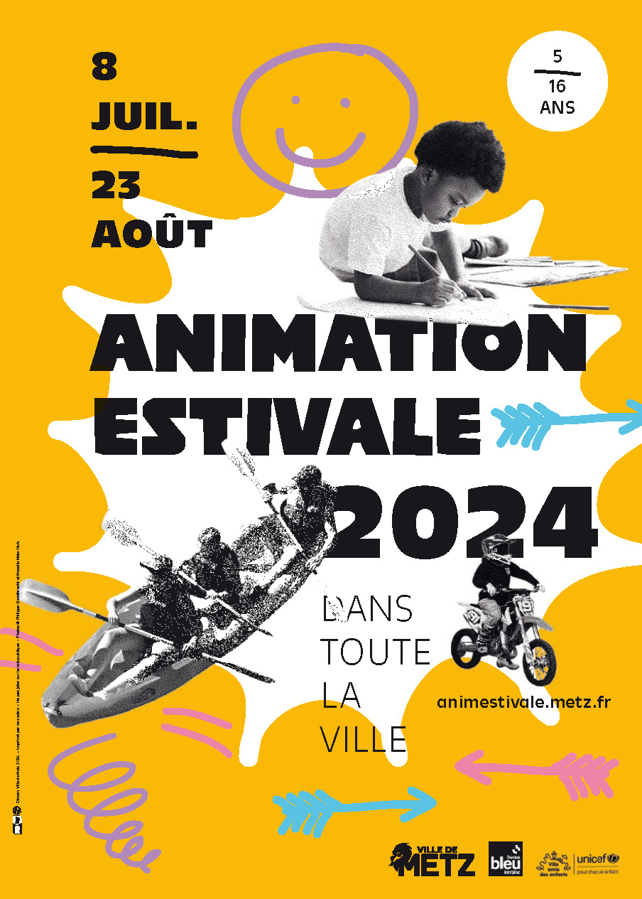 Animation estivale pour les enfants à metz à Metz