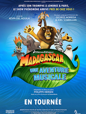 Spectacle pour enfants Madagascar à Metz en 2027