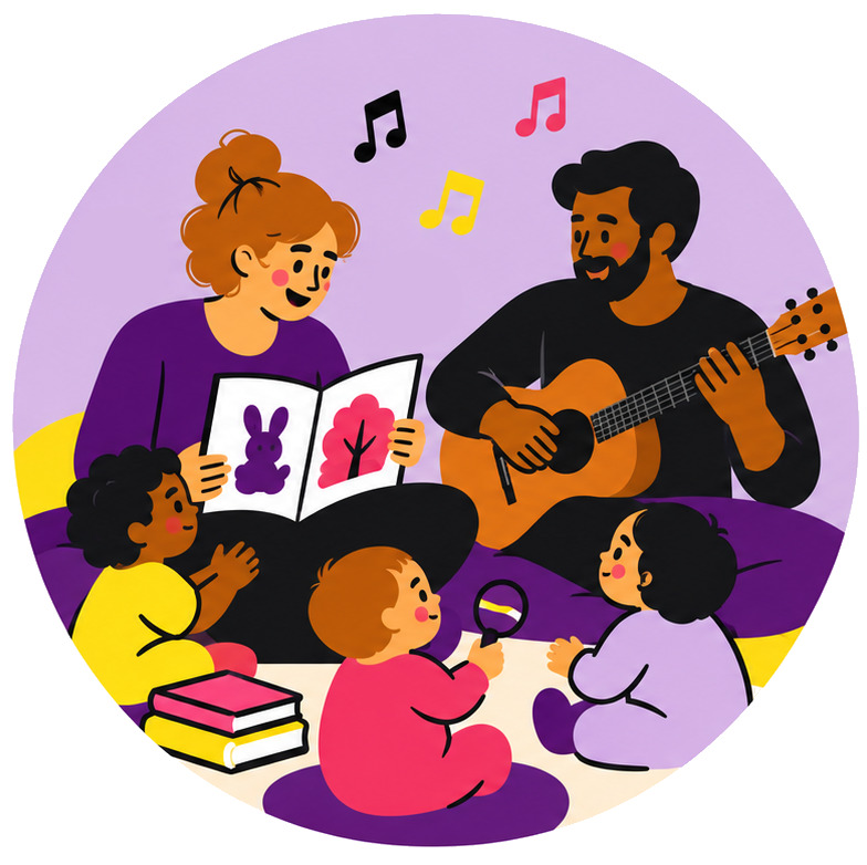 conte musical pour enfants à Metz en Moselle dans les blbliothèques