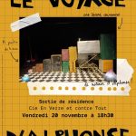 Spectacle Le voyage d’Alphonse activités enfants jeune public ados famille Nancy Meurthe-et-Moselle Grand Est Le LEM