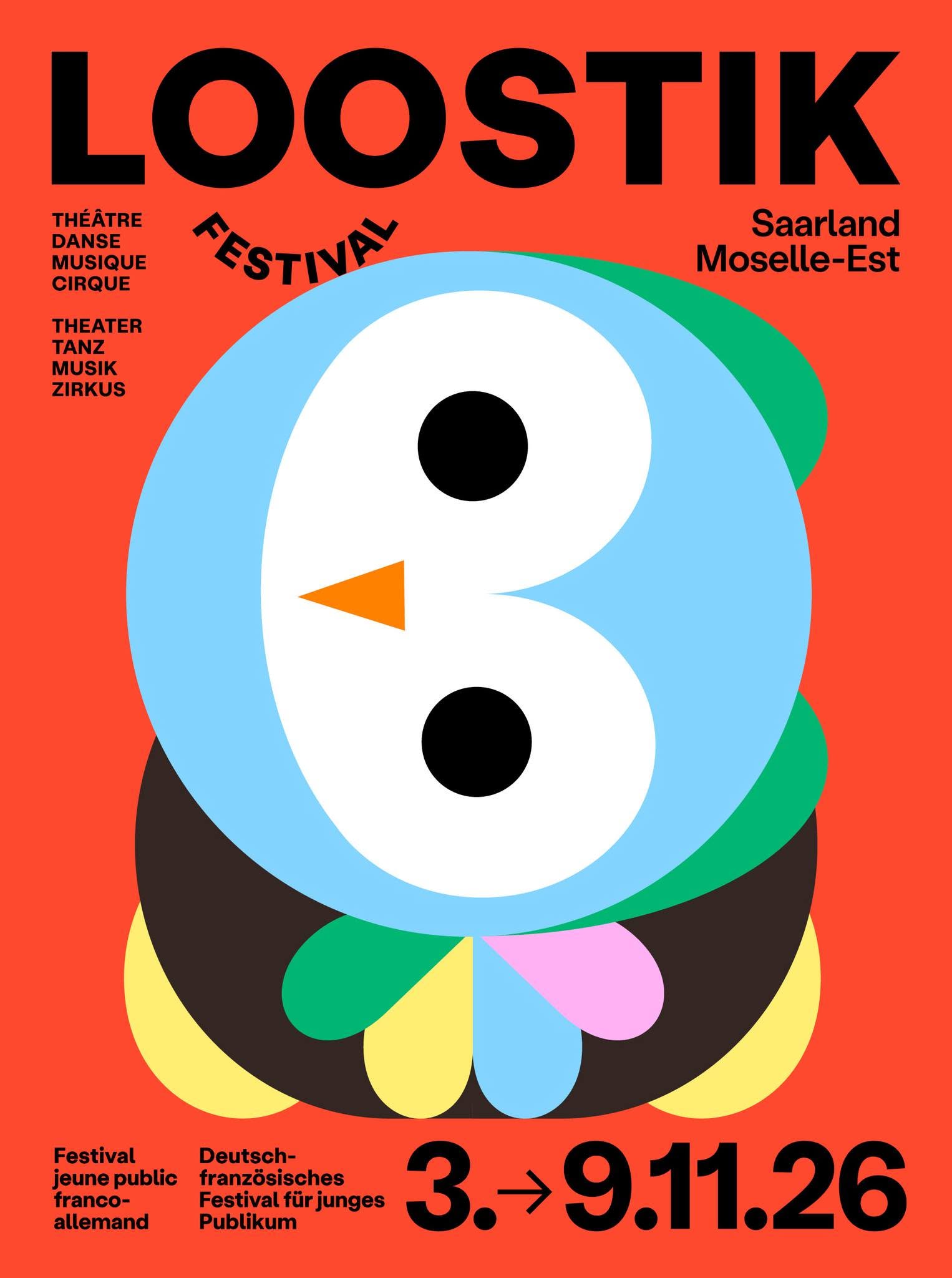 LOOSTIK #14 Festival jeune public franco-allemand du 3 au 9 Nov 2026 Moselle